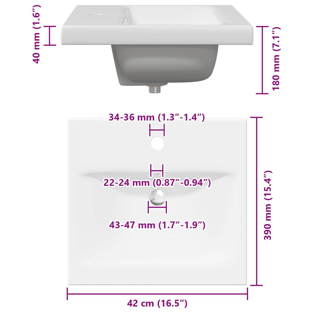 Juego de muebles de baño con cajón 2 pcs Roble artesanal