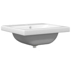 Juego de muebles de baño con cajón 2 pcs Roble Artesano y