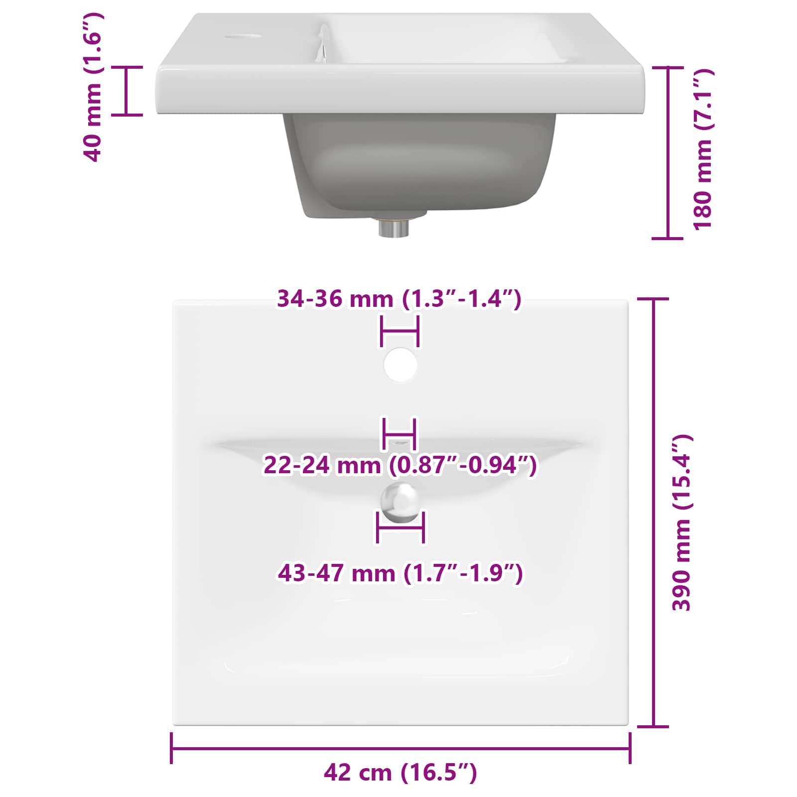 Juego de muebles de baño con cajón 2 pcs Roble Artesano y