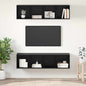 Conjunto de mueble de TV 2 pcs Madera Vieja 37 x 37 x 142,5 cm