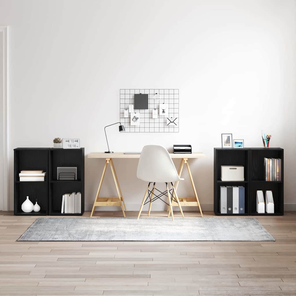 Conjunto de mueble de TV 3 pcs Madera envejecida