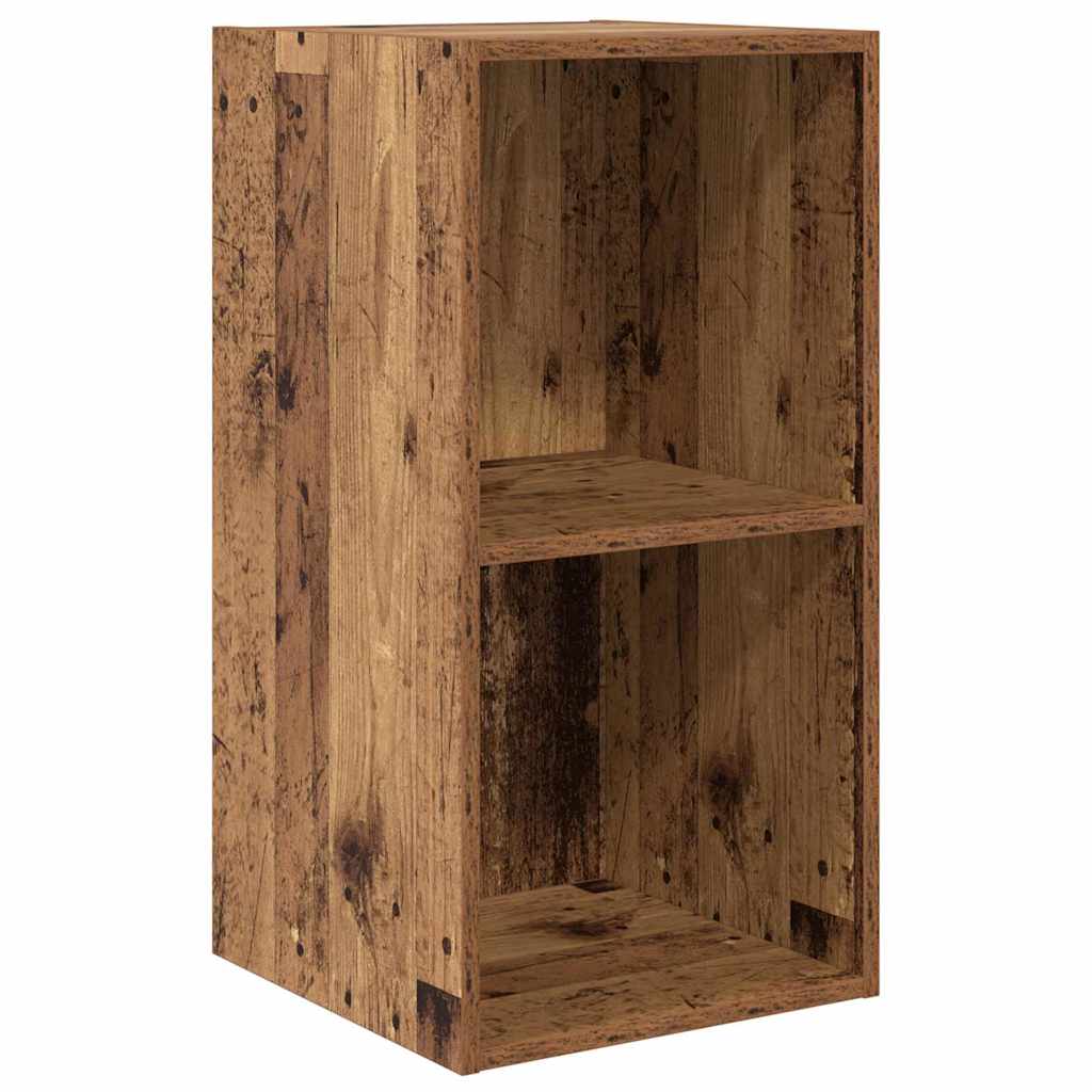 Conjunto de mueble de TV 4 pcs Madera Vieja 37 x 37 x 72 cm