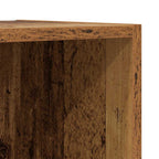 Conjunto de mueble de TV 4 pcs Madera Vieja 37 x 37 x 107 cm