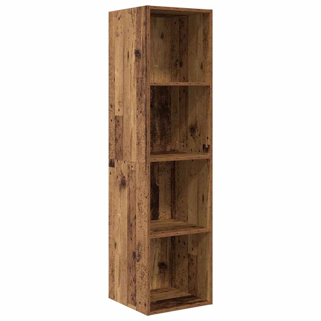 Conjunto de mueble de TV 2 pcs Marrón 37 x 37 x 142,5 cm