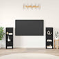 Conjunto de mueble de TV 2 pcs Madera Vieja 107 x 35 x 37 cm
