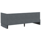 Estructura de cama en esquina Gris oscuro 80 cm x 200 cm
