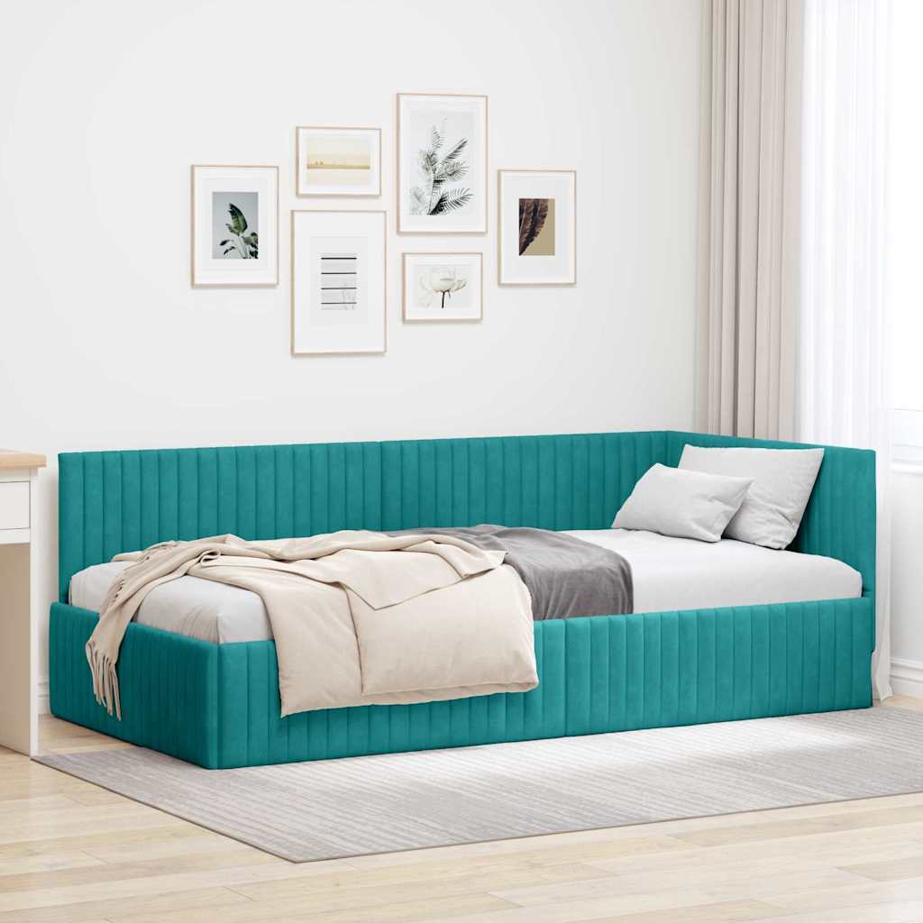Estructura de cama en esquina Tuquesa 100 cm x 200 cm