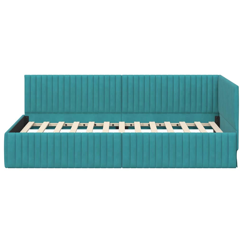 Estructura de cama en esquina Tuquesa 100 cm x 200 cm