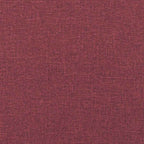 Estructura de cama en esquina Rojo vino 90 x 190 cm tela