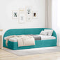Estructura de cama en esquina Amarillo 100 cm x 200 cm