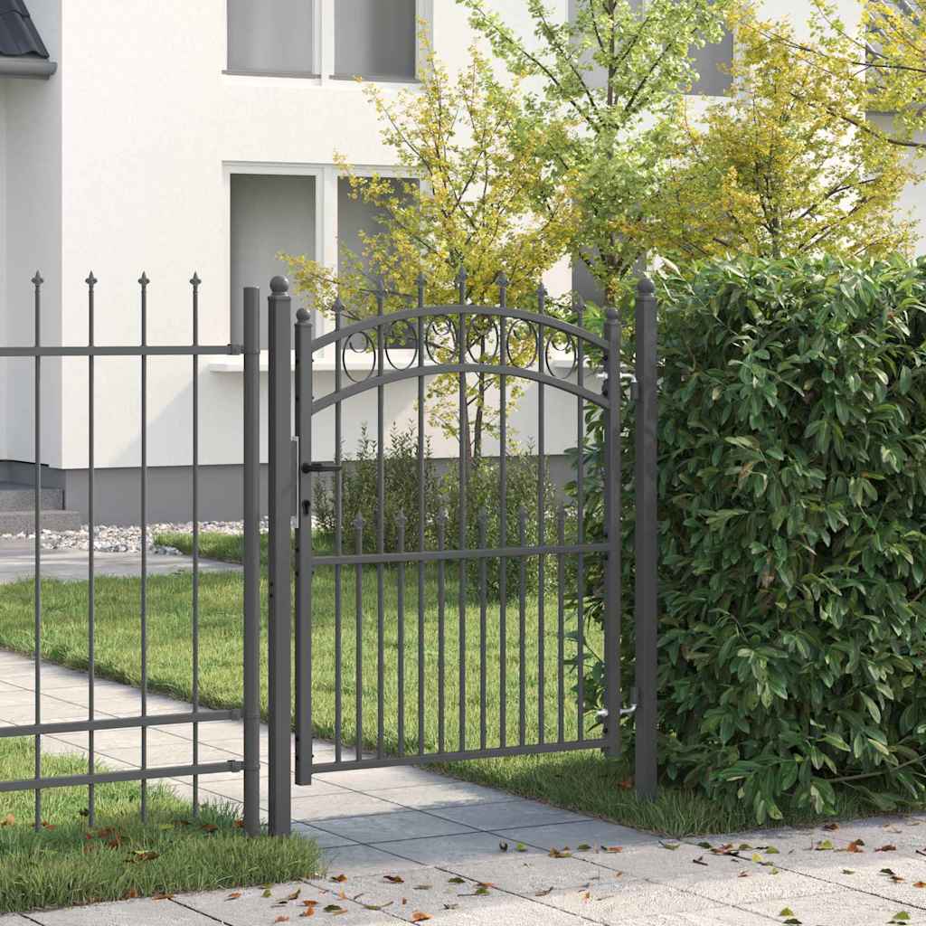 Fenced gate with spikes EMMEN 100 x 100 cm