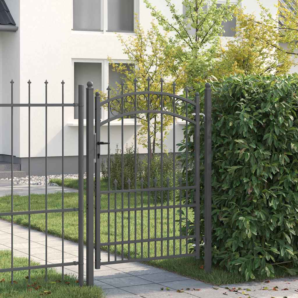 Fenced gate with spikes EMMEN 100 x 100 cm