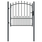 Puerta de cerca con picos EMMEN 100 x 100 cm