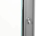 Armario de red con almacenamiento Gris 53 x 35 x 21 cm Acero