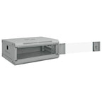 Armario de red con almacenamiento Gris 53 x 35 x 21 cm Acero