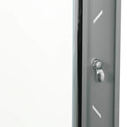 Armario de red con almacenamiento Gris 60 x 60 x 80 cm Acero
