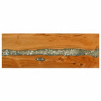 Mesa Consola Marrón 100 x 35 x 75 cm Madera de teca maciza
