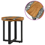 Mesa de Café Marrón 40 x 40 x 45 cm Madera de teca maciza
