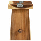 Taburete de ducha Natural 50 x 30 x 44 cm Madera Suar Sólida