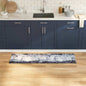 Alfombra de cocina 180 x 60 cm Terciopelo