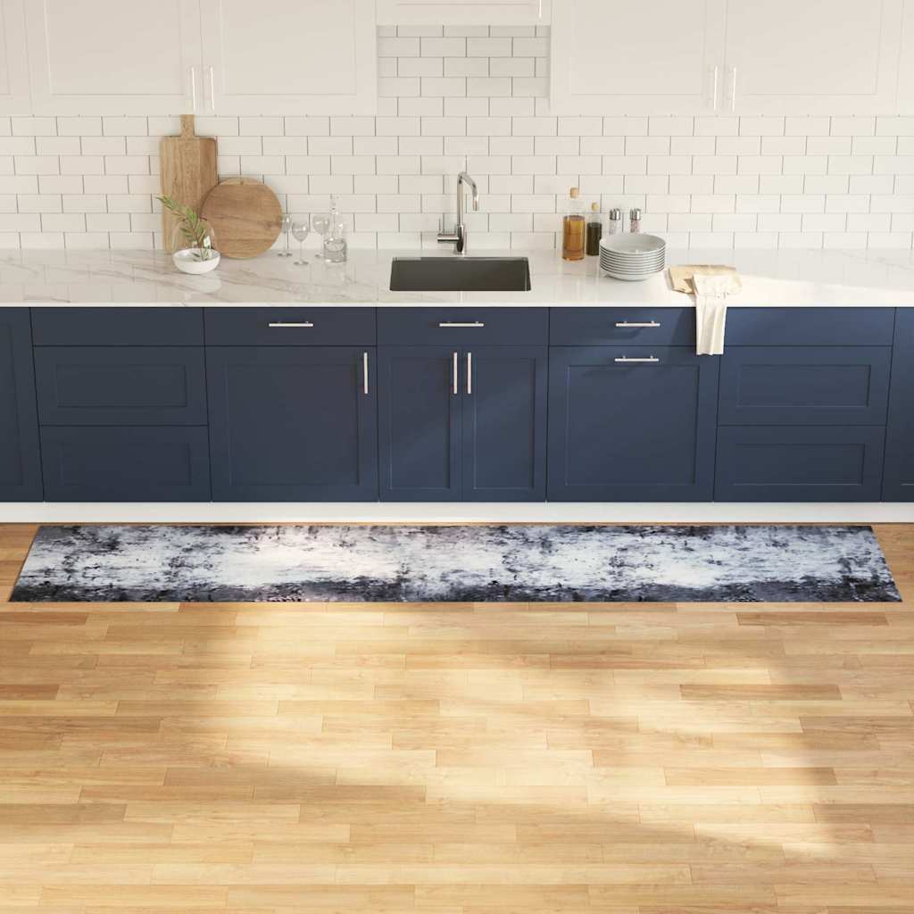 Alfombra de cocina 180 x 60 cm Terciopelo