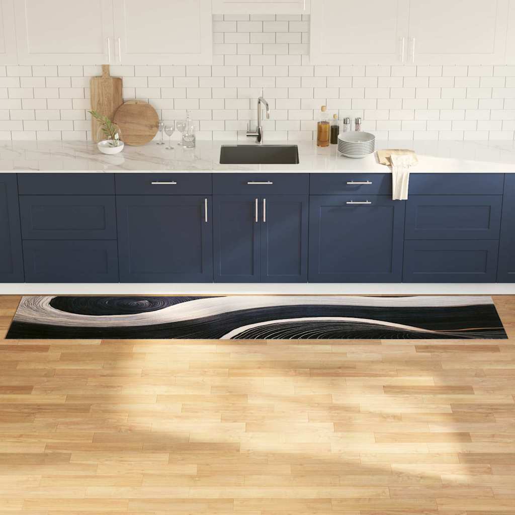 Alfombra de cocina 180 x 60 cm Terciopelo