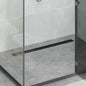 Ralo de Duche 2 em 1 Preto 100 cm Aço Inoxidável 304