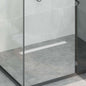 Ralo de Duche 2 em 1 Preto 100 cm Aço Inoxidável 304