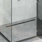Dreno de duche de linha Prateado 100 cm