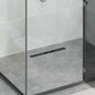 Dreno de duche de linha Prateado 100 cm