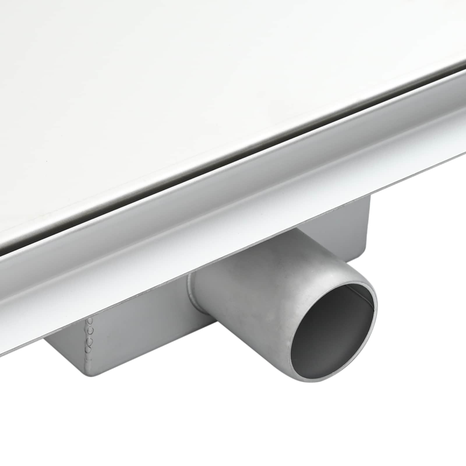 Drenaje de Ducha Triangular 2 en 1 Plateado 32 x 32 x 7,5 cm