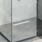 Ralo de Duche 2 em 1 Preto 100 cm Aço Inoxidável 304