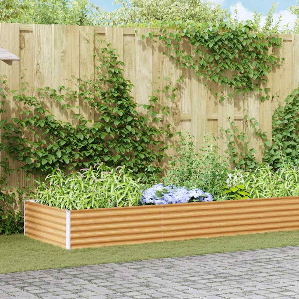 Raised garden bed 1164 x 50 x 36 cm Galvanized Steel