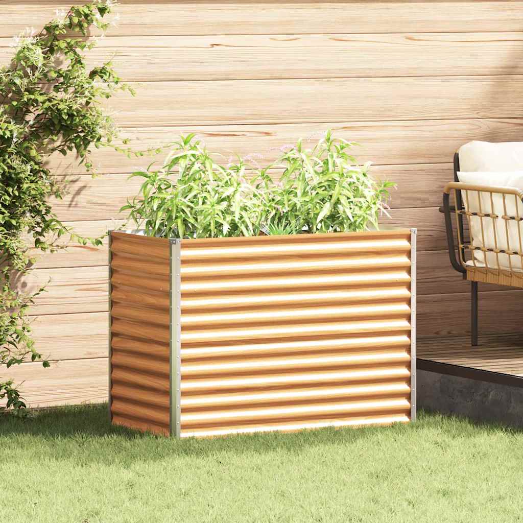 Raised garden bed 1164 x 50 x 36 cm Galvanized Steel