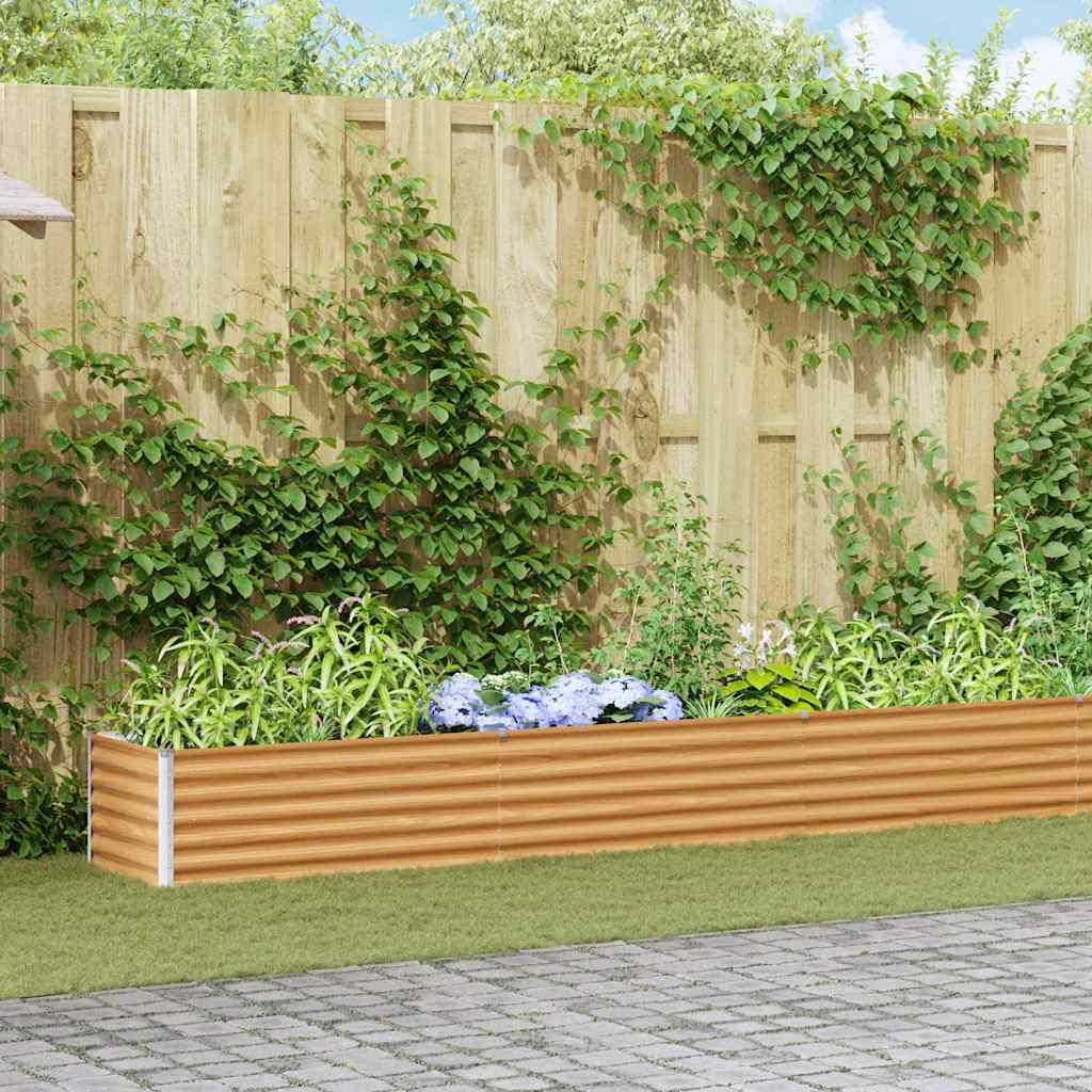 Raised garden bed 1164 x 50 x 36 cm Galvanized Steel