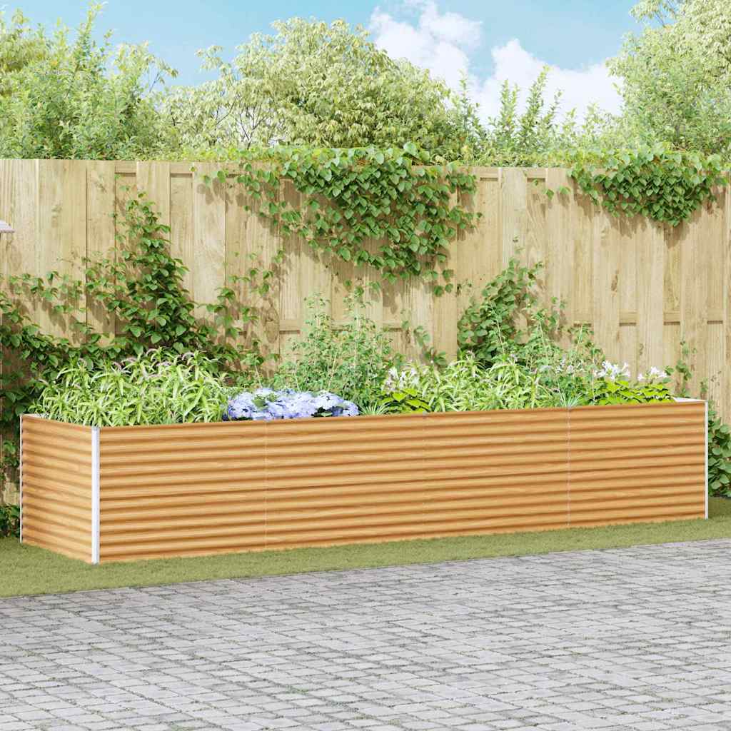 Raised garden bed 1164 x 50 x 36 cm Galvanized Steel