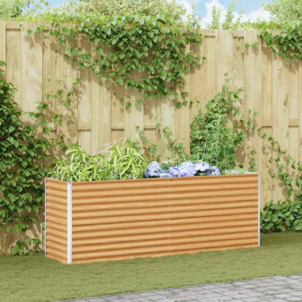 Raised garden bed 1164 x 50 x 36 cm Galvanized Steel