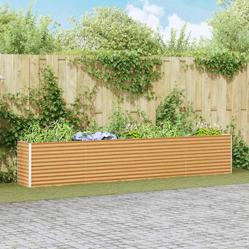 Raised garden bed 1164 x 50 x 36 cm Galvanized Steel