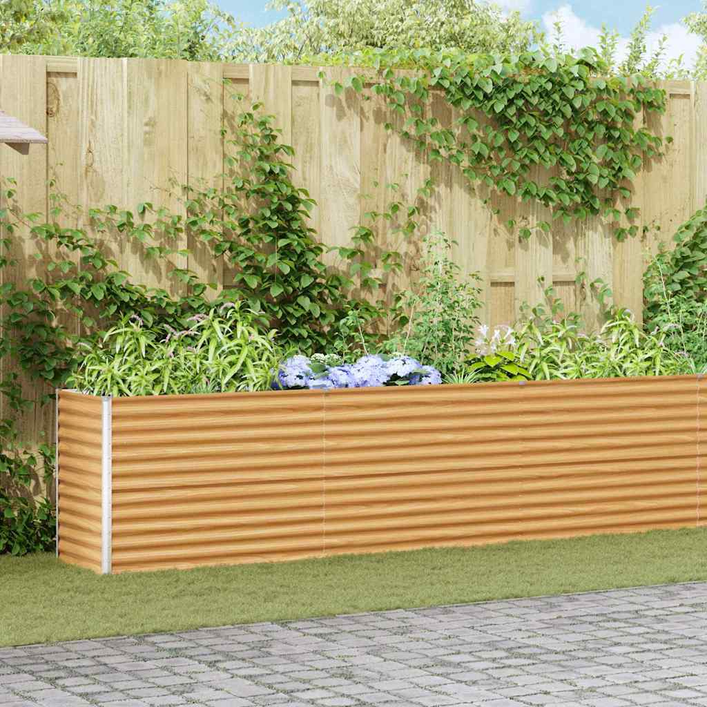 Raised garden bed 1164 x 50 x 36 cm Galvanized Steel