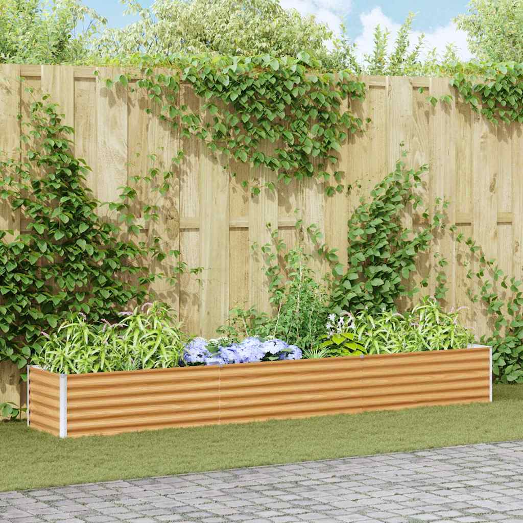 Raised garden bed 1164 x 50 x 36 cm Galvanized Steel