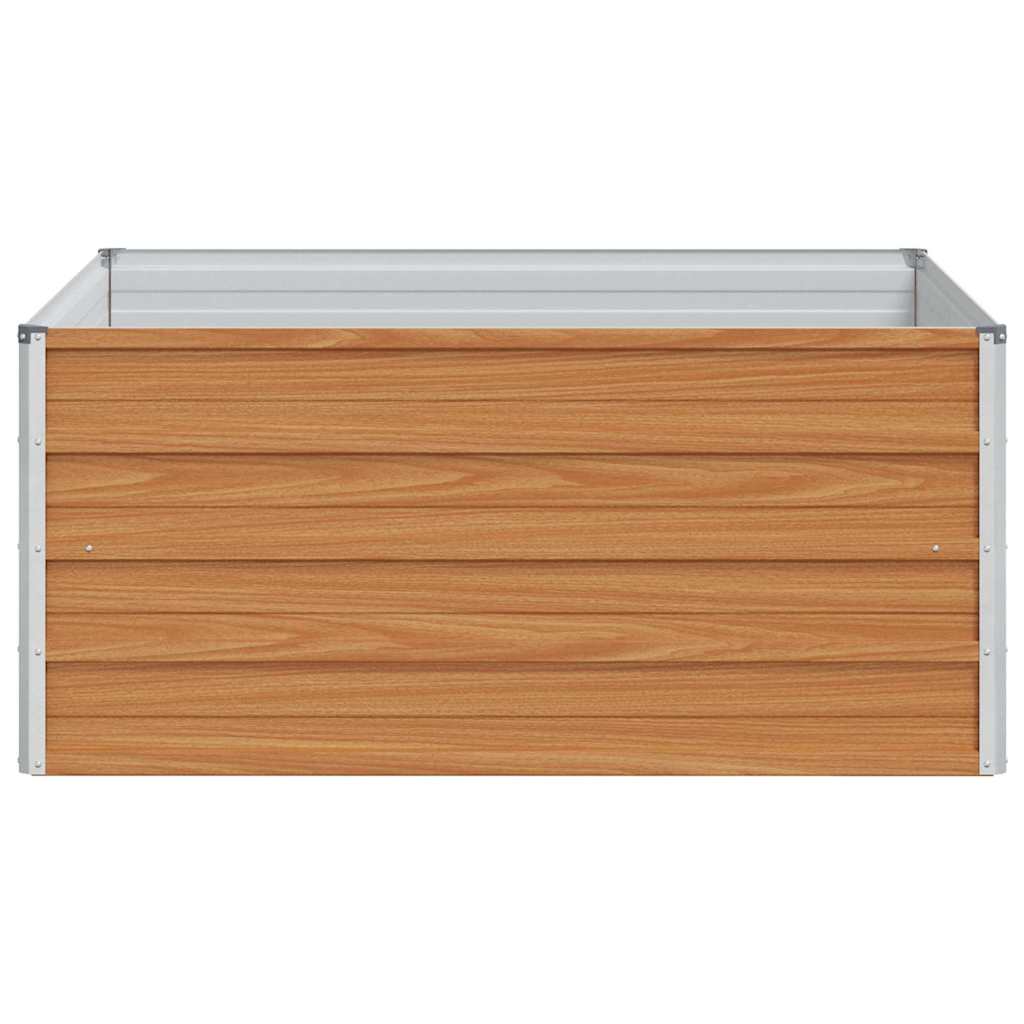 Arriate elevado Marrón Claro 100 x 100 x 45 cm