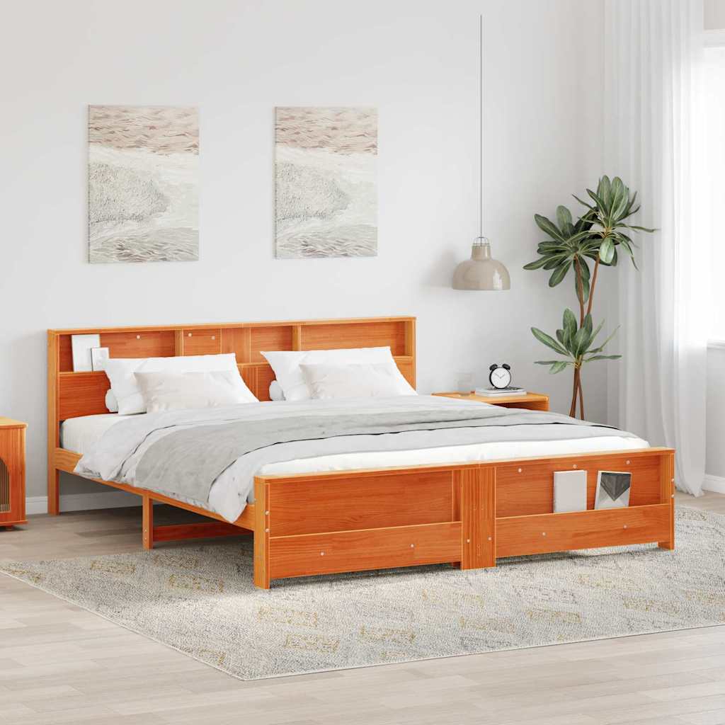 Estrutura de cama 100 x 200 cm Madeira processada