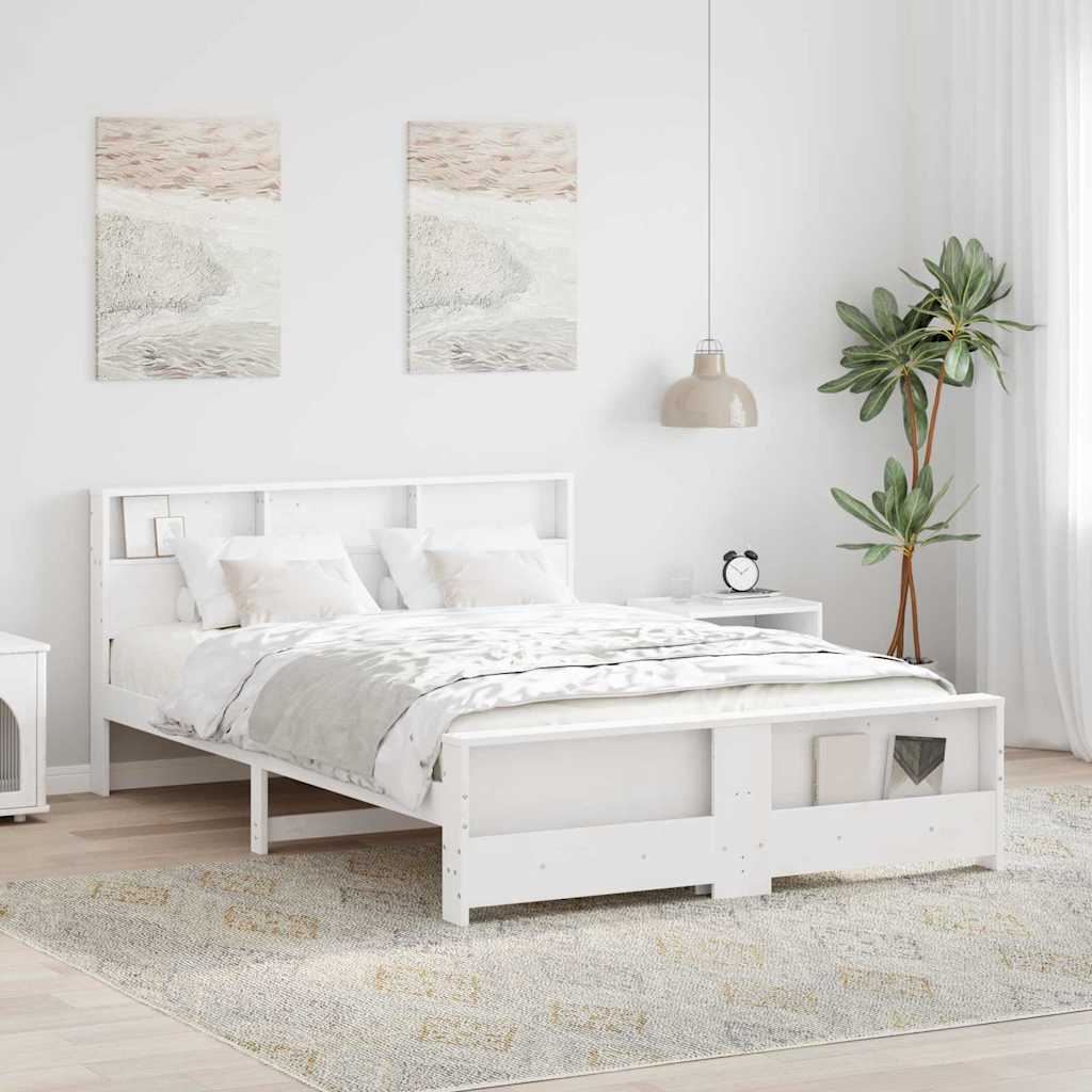 Estrutura de cama 100 x 200 cm Madeira processada