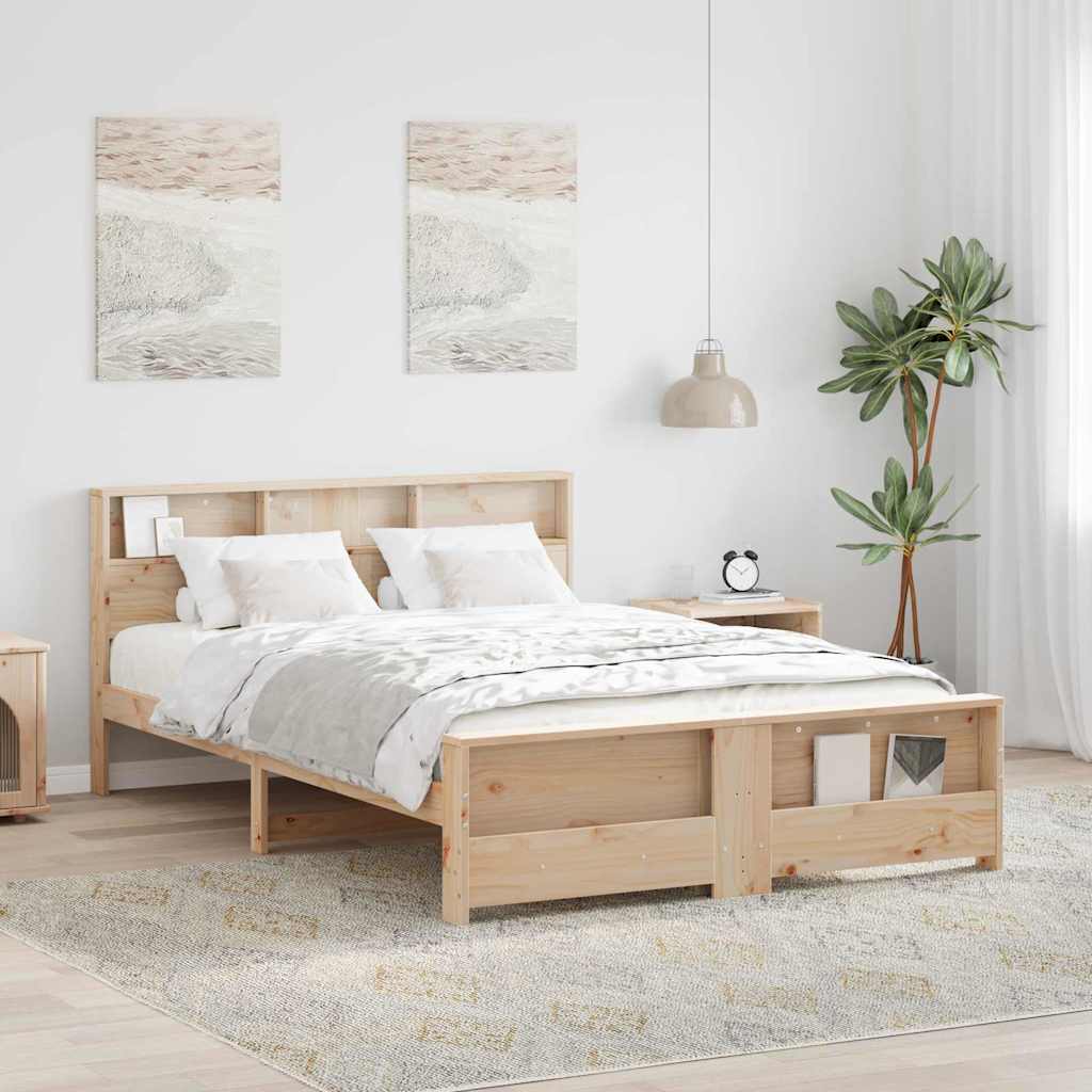 Estrutura de cama 100 x 200 cm Madeira processada
