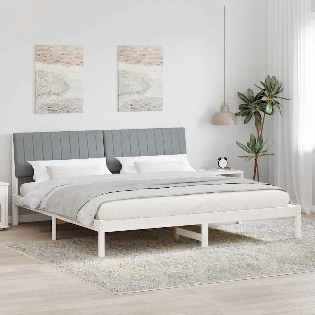 Estrutura de cama 100 x 200 cm Madeira de pinho maciço