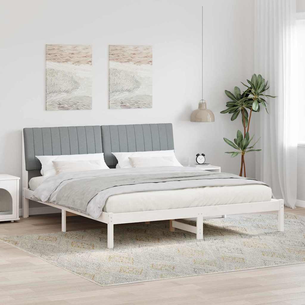 Estrutura de cama 100 x 200 cm Madeira de pinho maciço
