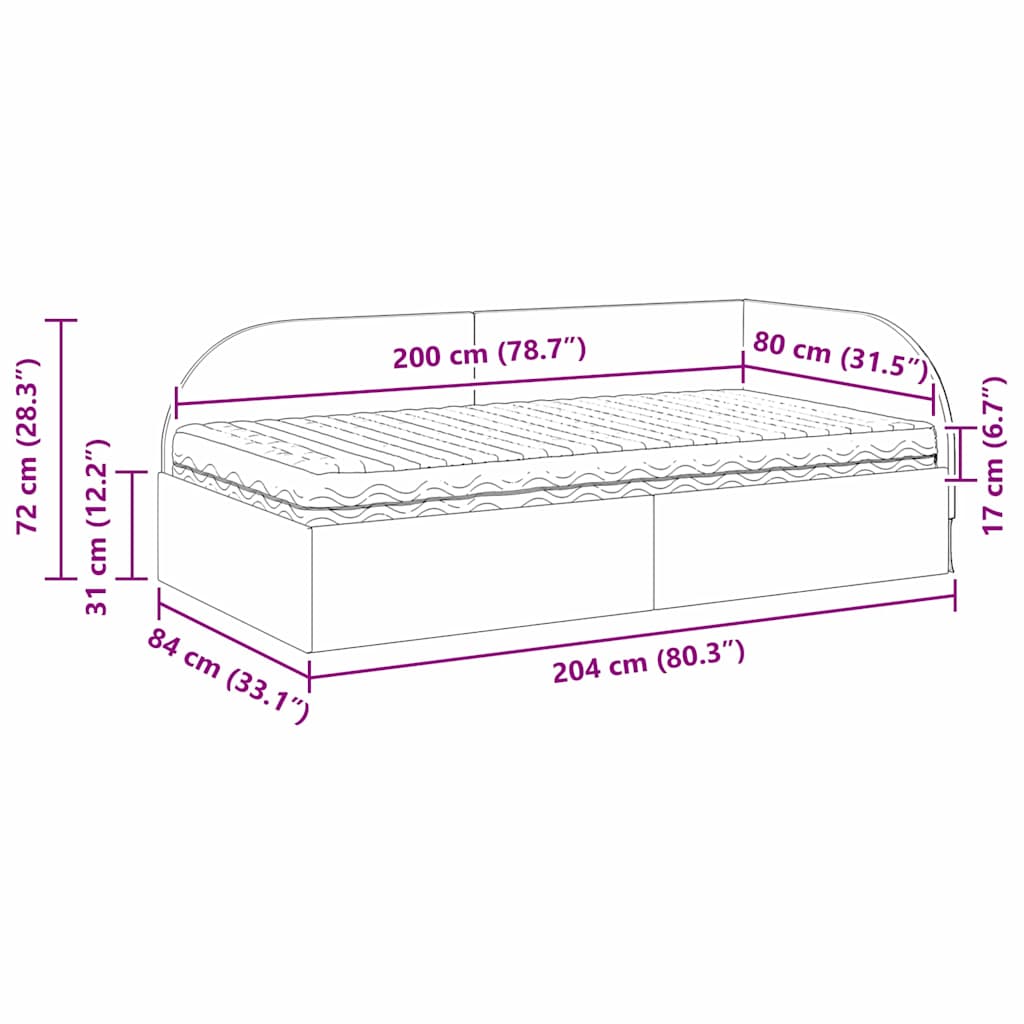 Estructura de Cama Esquina con Colchón 2 pcs Azul Terciopelo