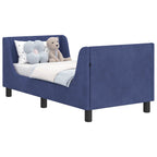 Estructura de cama para niños pequeños con cabecera 70 x 140 cm
