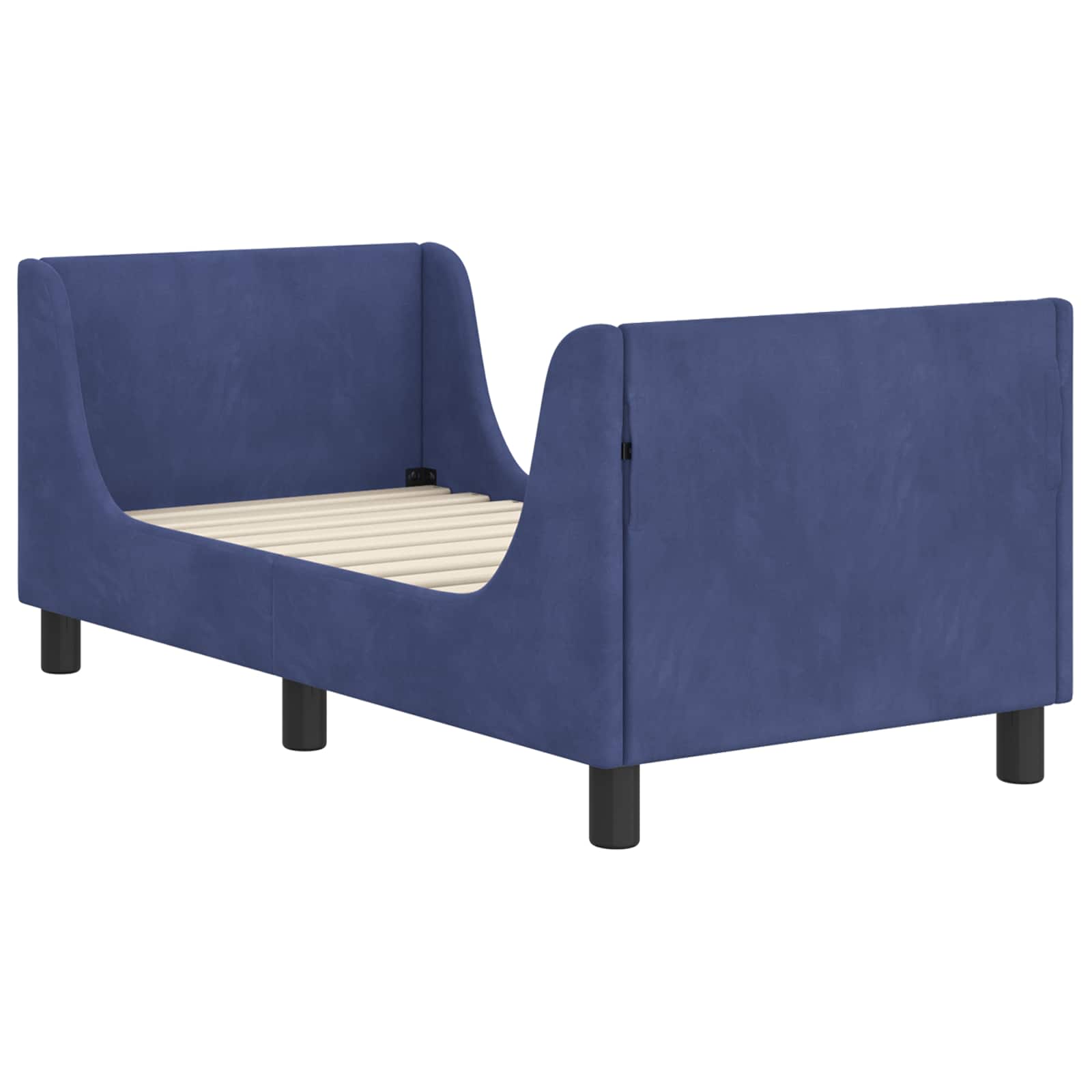 Estructura de cama para niños pequeños con cabecera 70 x 140 cm