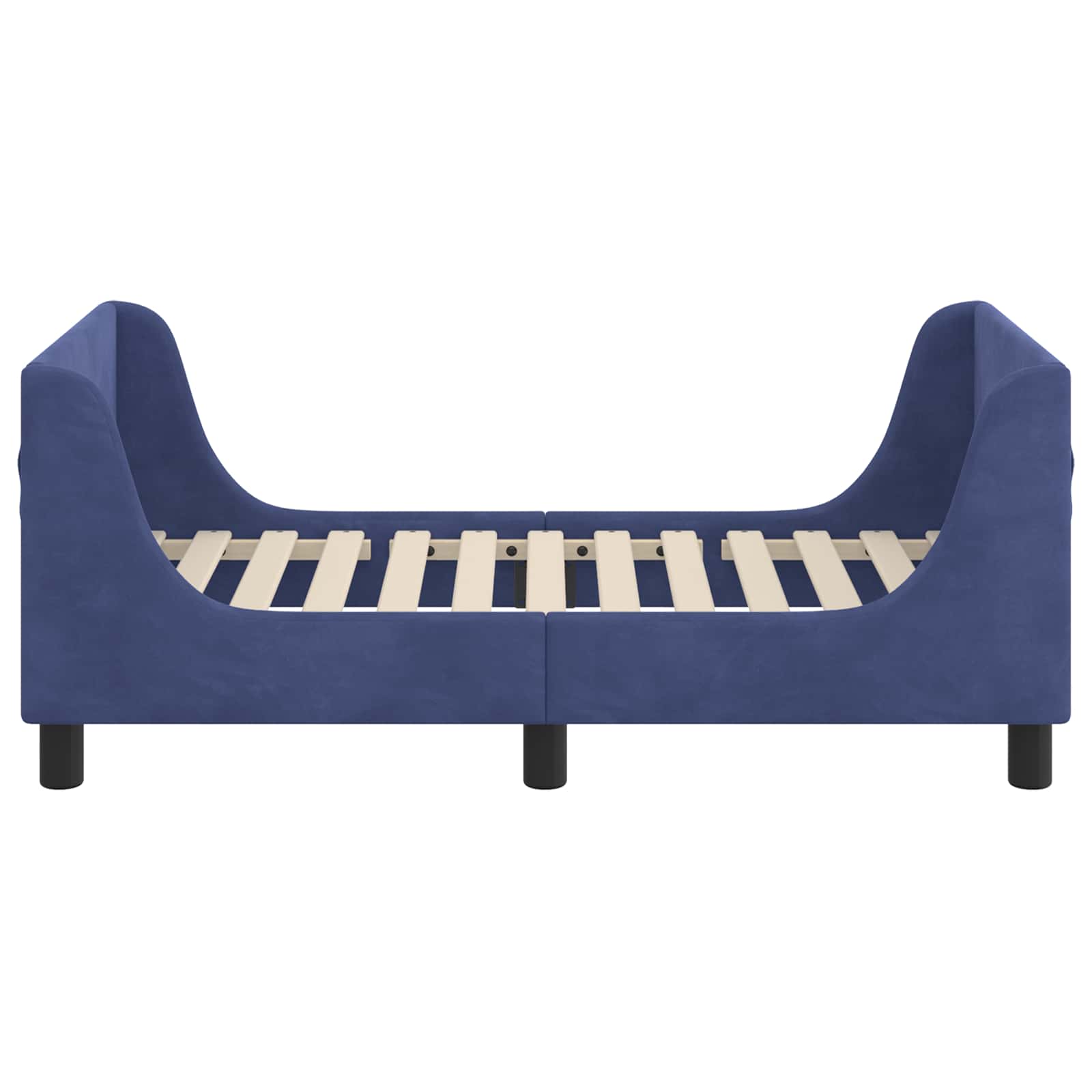 Estructura de cama para niños pequeños con cabecera 70 x 140 cm